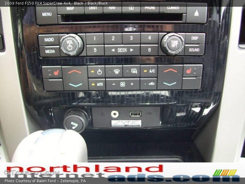 Black / Black/Black 2009 Ford F150 FX4 SuperCrew 4x4
