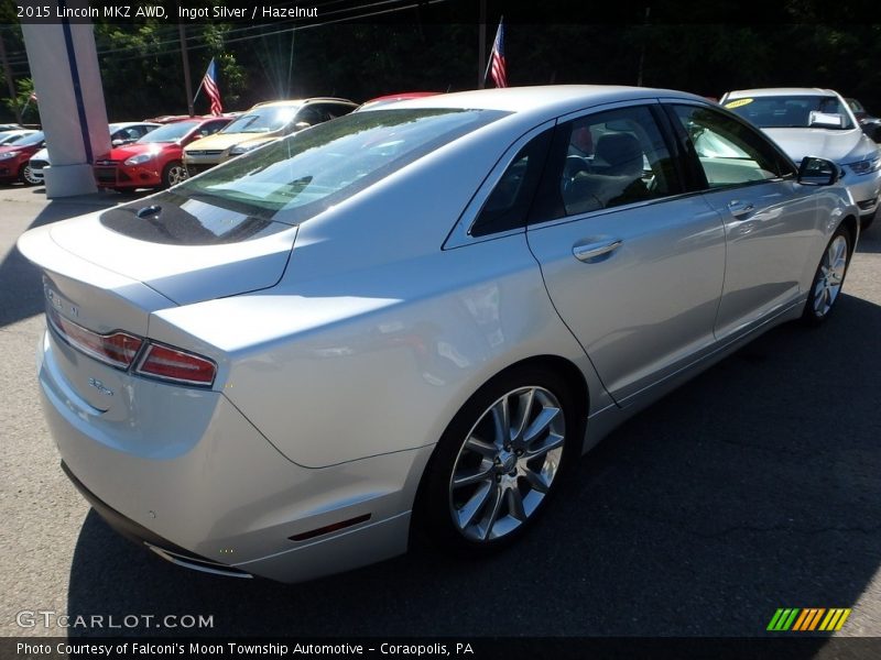 Ingot Silver / Hazelnut 2015 Lincoln MKZ AWD