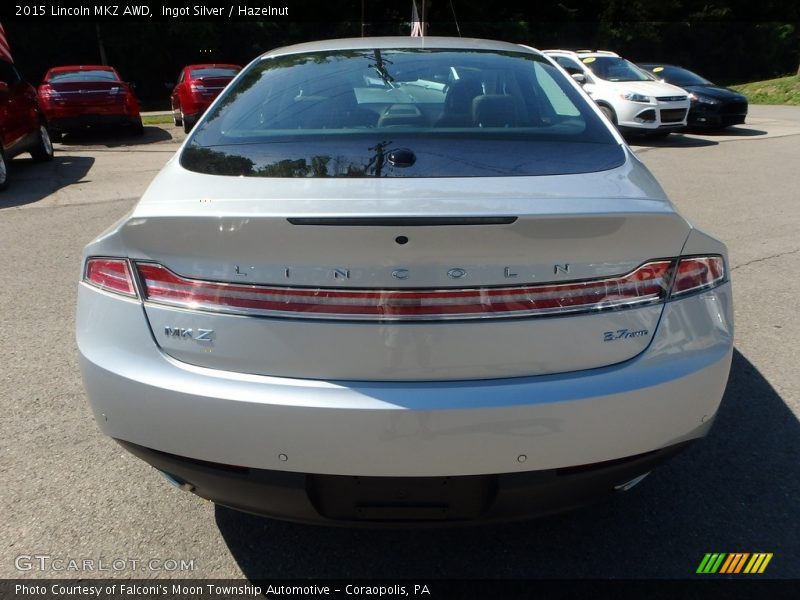 Ingot Silver / Hazelnut 2015 Lincoln MKZ AWD
