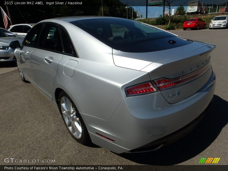Ingot Silver / Hazelnut 2015 Lincoln MKZ AWD