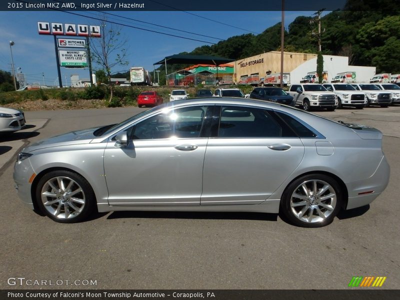 Ingot Silver / Hazelnut 2015 Lincoln MKZ AWD