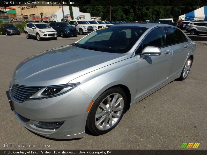 Ingot Silver / Hazelnut 2015 Lincoln MKZ AWD
