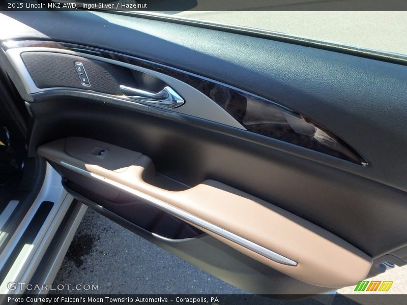 Ingot Silver / Hazelnut 2015 Lincoln MKZ AWD