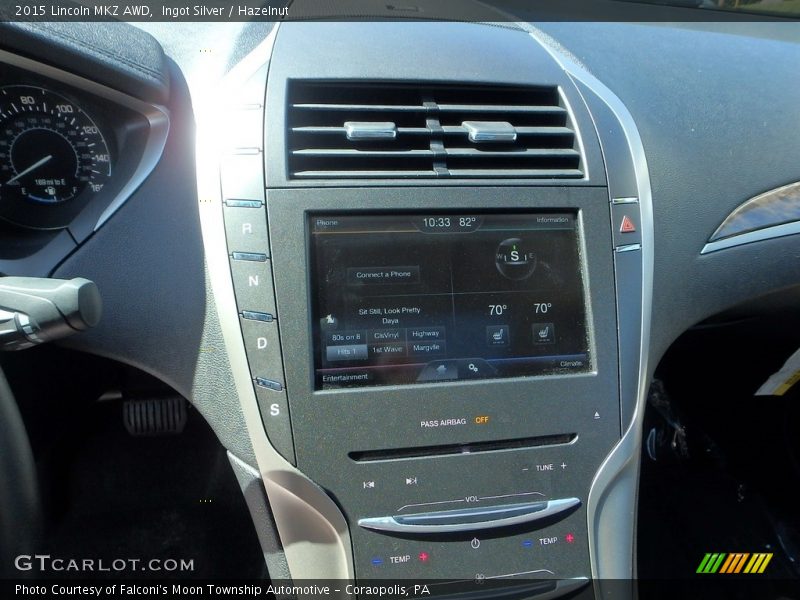 Ingot Silver / Hazelnut 2015 Lincoln MKZ AWD