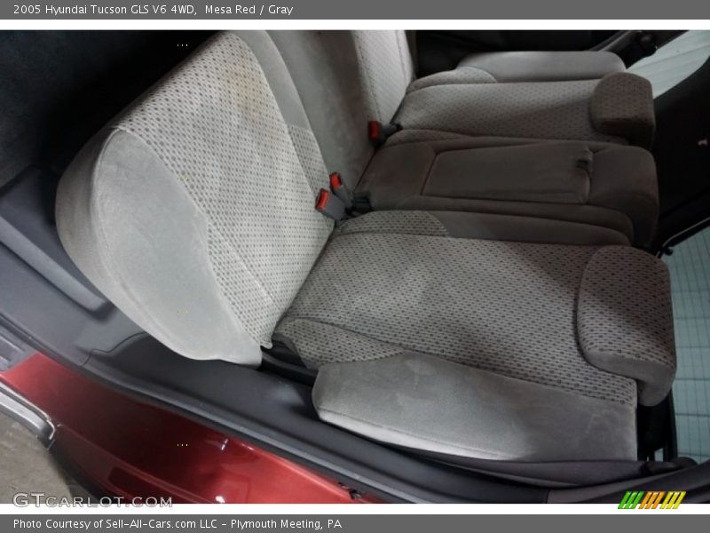 Mesa Red / Gray 2005 Hyundai Tucson GLS V6 4WD