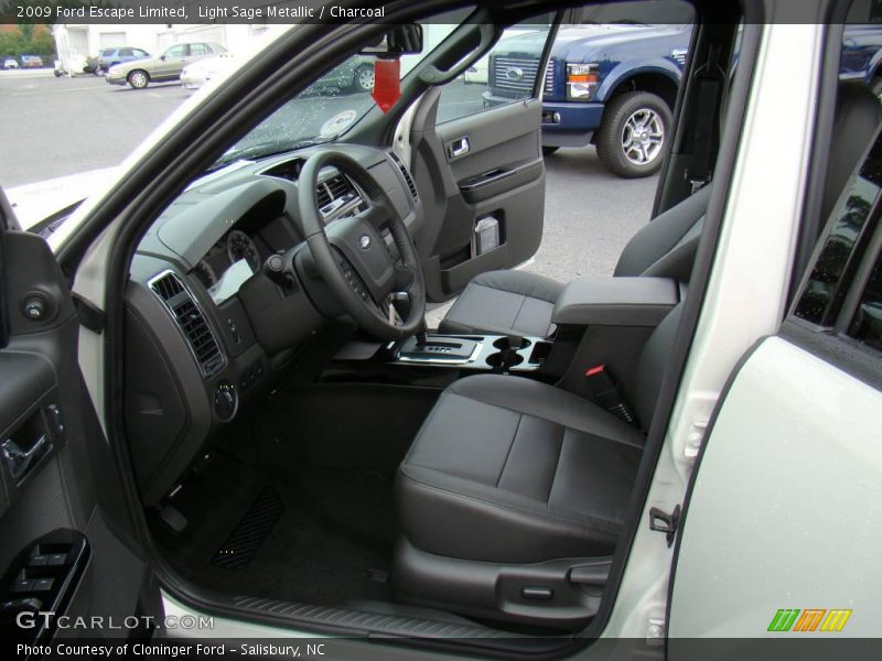 Light Sage Metallic / Charcoal 2009 Ford Escape Limited