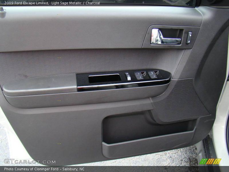 Light Sage Metallic / Charcoal 2009 Ford Escape Limited