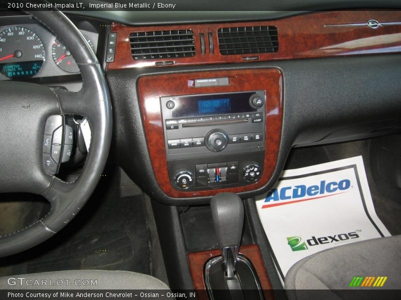 Imperial Blue Metallic / Ebony 2010 Chevrolet Impala LT