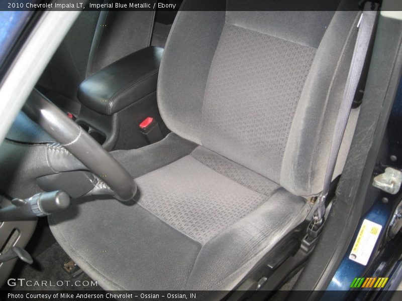 Imperial Blue Metallic / Ebony 2010 Chevrolet Impala LT