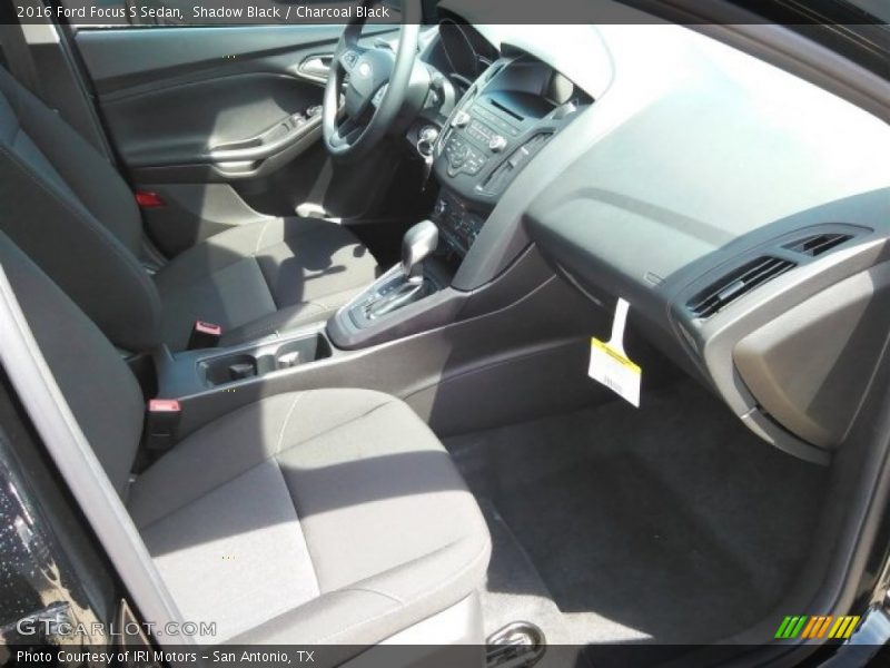 Shadow Black / Charcoal Black 2016 Ford Focus S Sedan