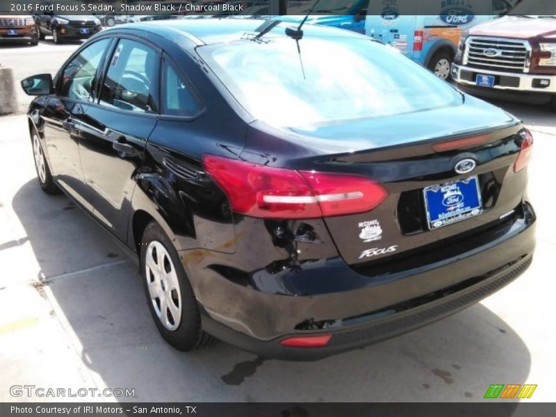 Shadow Black / Charcoal Black 2016 Ford Focus S Sedan