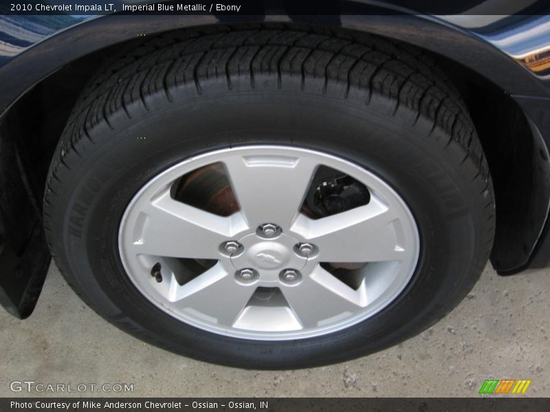 Imperial Blue Metallic / Ebony 2010 Chevrolet Impala LT