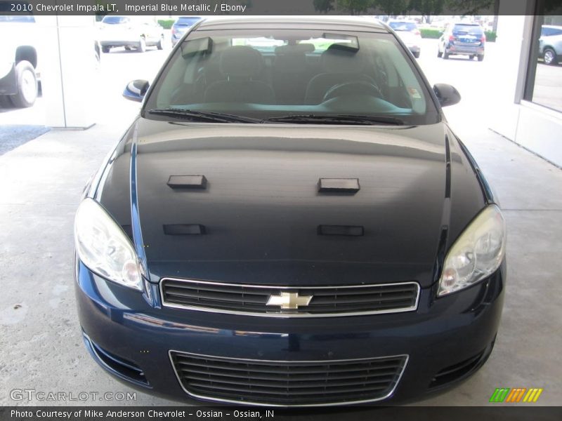 Imperial Blue Metallic / Ebony 2010 Chevrolet Impala LT
