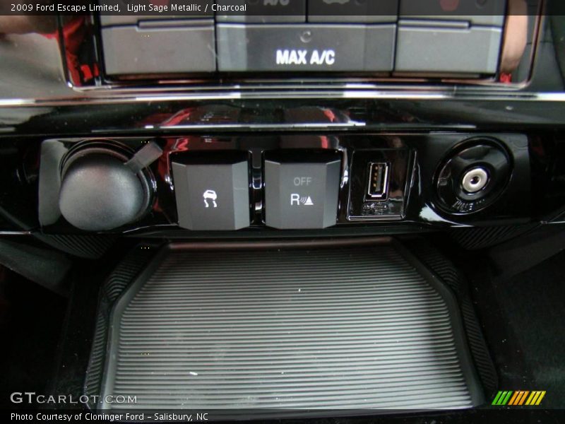 Light Sage Metallic / Charcoal 2009 Ford Escape Limited