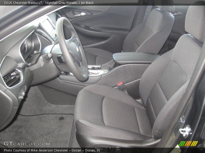 Nightfall Gray Metallic / Jet Black 2016 Chevrolet Malibu LT