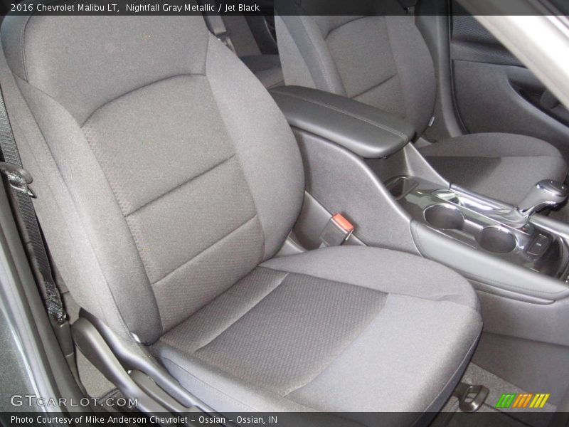 Nightfall Gray Metallic / Jet Black 2016 Chevrolet Malibu LT