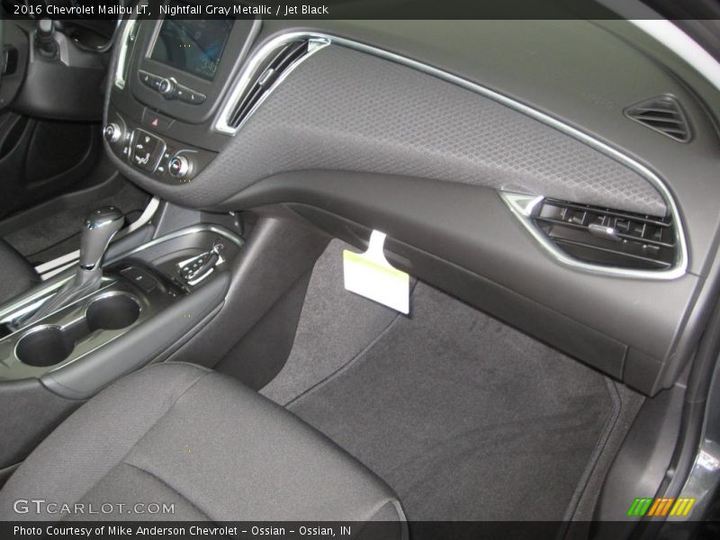 Nightfall Gray Metallic / Jet Black 2016 Chevrolet Malibu LT