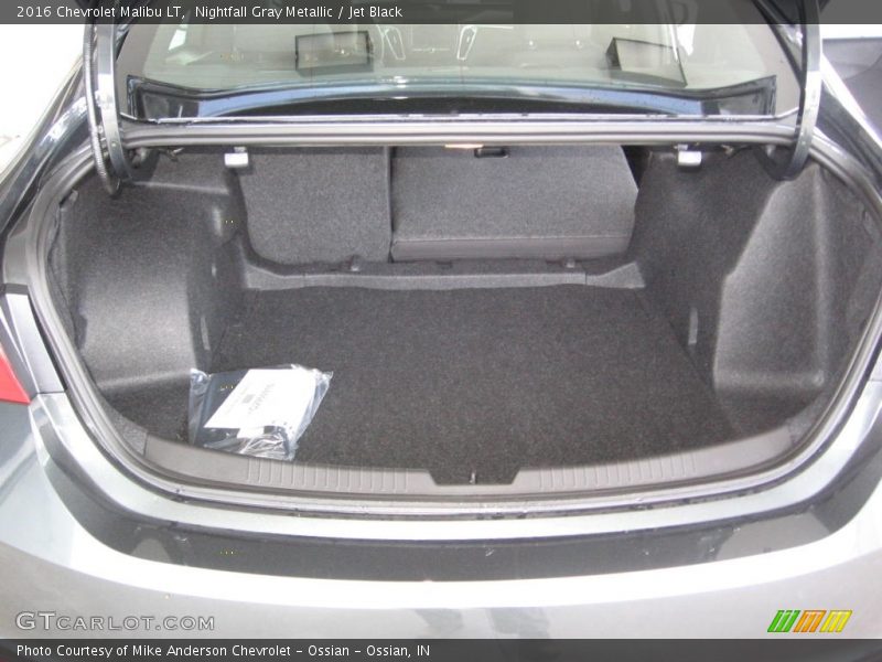 Nightfall Gray Metallic / Jet Black 2016 Chevrolet Malibu LT
