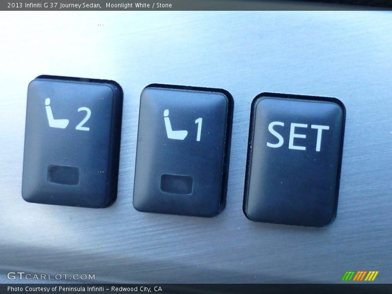 Moonlight White / Stone 2013 Infiniti G 37 Journey Sedan