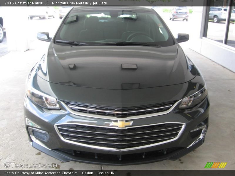 Nightfall Gray Metallic / Jet Black 2016 Chevrolet Malibu LT