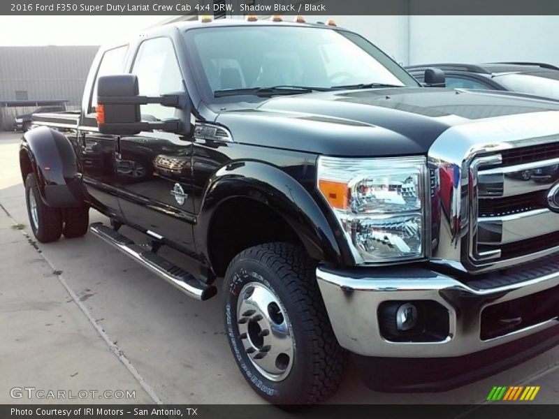 Shadow Black / Black 2016 Ford F350 Super Duty Lariat Crew Cab 4x4 DRW