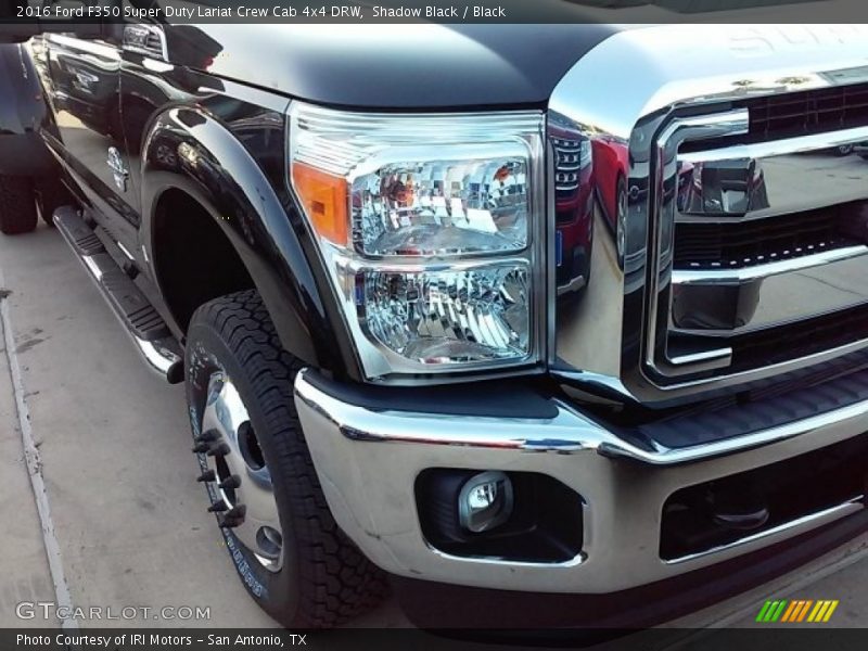 Shadow Black / Black 2016 Ford F350 Super Duty Lariat Crew Cab 4x4 DRW