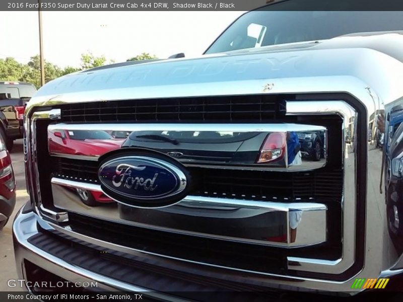 Shadow Black / Black 2016 Ford F350 Super Duty Lariat Crew Cab 4x4 DRW