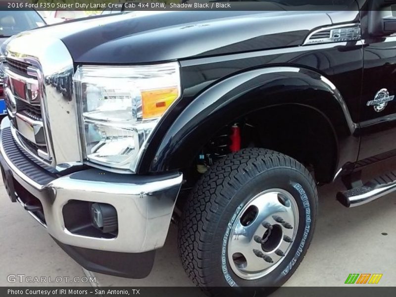 Shadow Black / Black 2016 Ford F350 Super Duty Lariat Crew Cab 4x4 DRW
