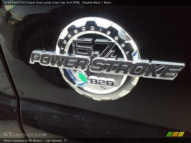 Shadow Black / Black 2016 Ford F350 Super Duty Lariat Crew Cab 4x4 DRW