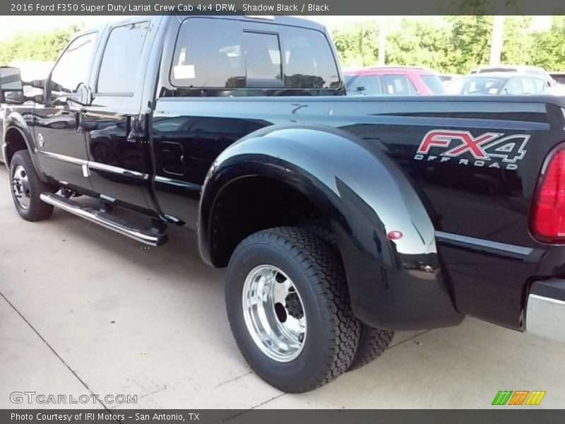 Shadow Black / Black 2016 Ford F350 Super Duty Lariat Crew Cab 4x4 DRW