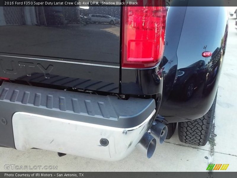 Shadow Black / Black 2016 Ford F350 Super Duty Lariat Crew Cab 4x4 DRW