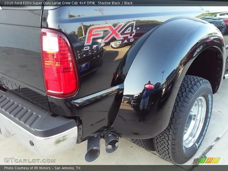 Shadow Black / Black 2016 Ford F350 Super Duty Lariat Crew Cab 4x4 DRW