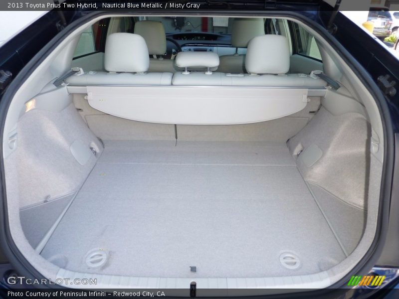 Nautical Blue Metallic / Misty Gray 2013 Toyota Prius Two Hybrid