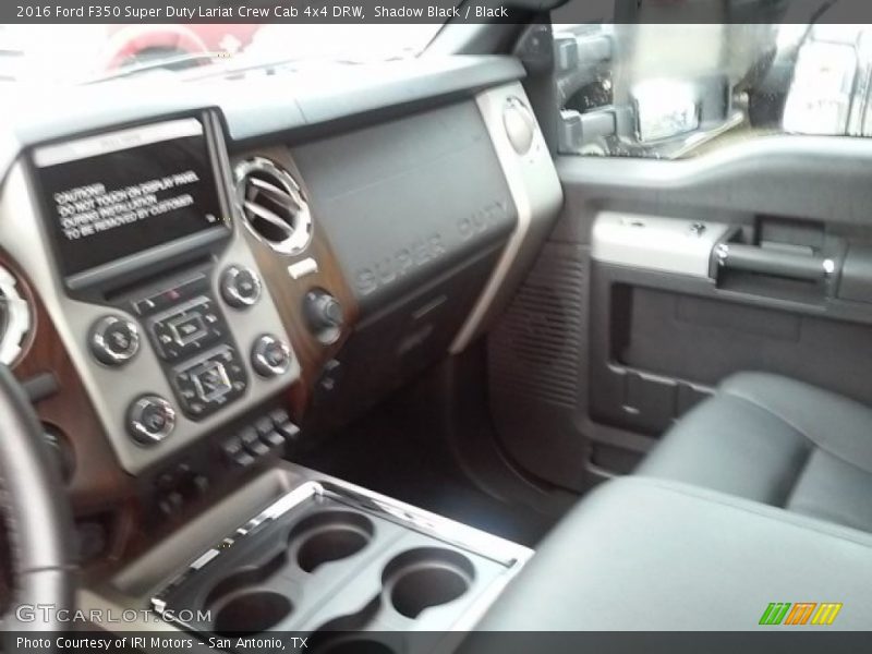 Shadow Black / Black 2016 Ford F350 Super Duty Lariat Crew Cab 4x4 DRW