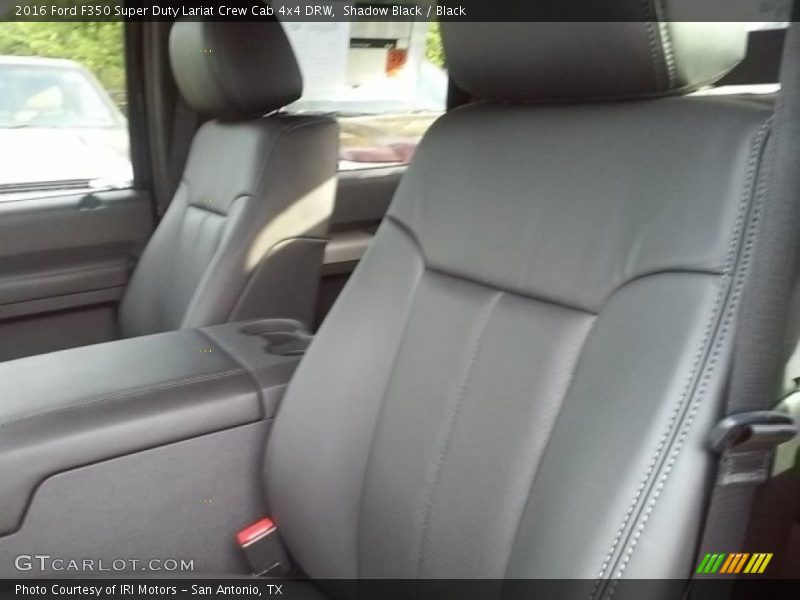 Shadow Black / Black 2016 Ford F350 Super Duty Lariat Crew Cab 4x4 DRW
