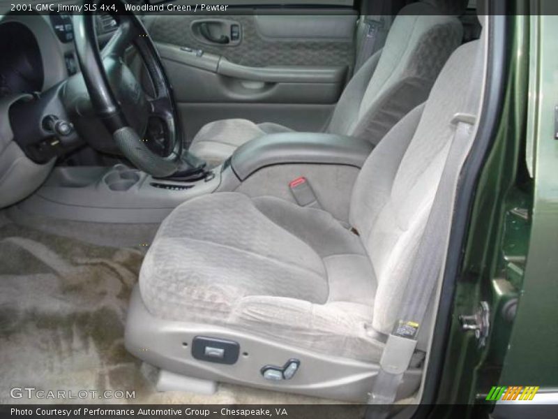 Woodland Green / Pewter 2001 GMC Jimmy SLS 4x4