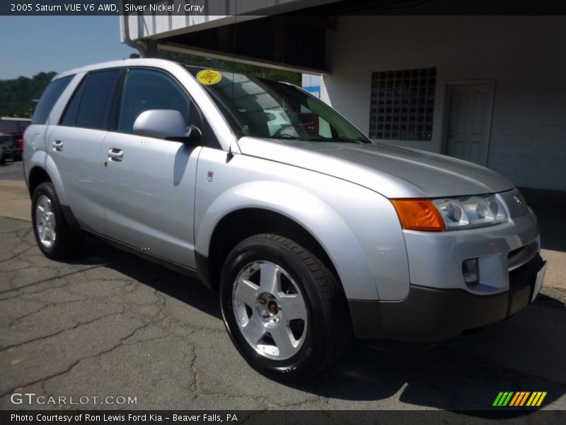 Silver Nickel / Gray 2005 Saturn VUE V6 AWD