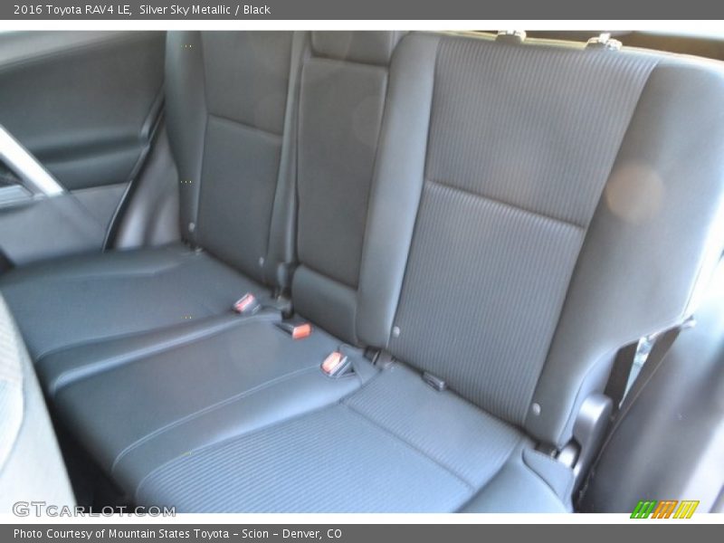 Silver Sky Metallic / Black 2016 Toyota RAV4 LE