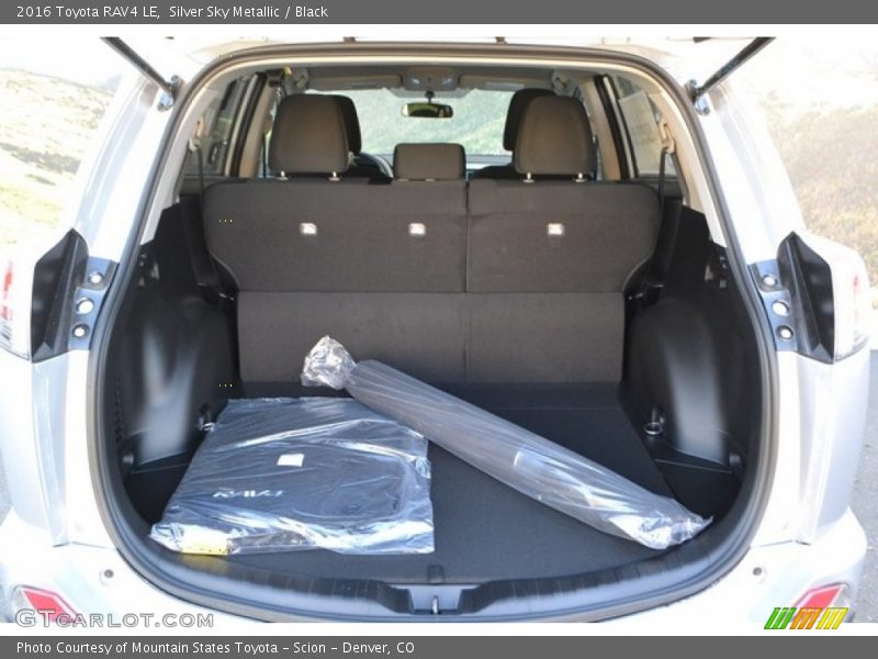 Silver Sky Metallic / Black 2016 Toyota RAV4 LE