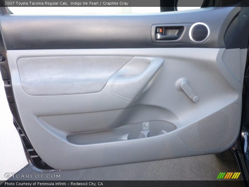 Indigo Ink Pearl / Graphite Gray 2007 Toyota Tacoma Regular Cab