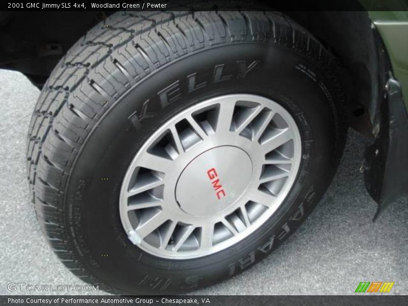 Woodland Green / Pewter 2001 GMC Jimmy SLS 4x4