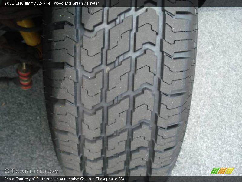 Woodland Green / Pewter 2001 GMC Jimmy SLS 4x4