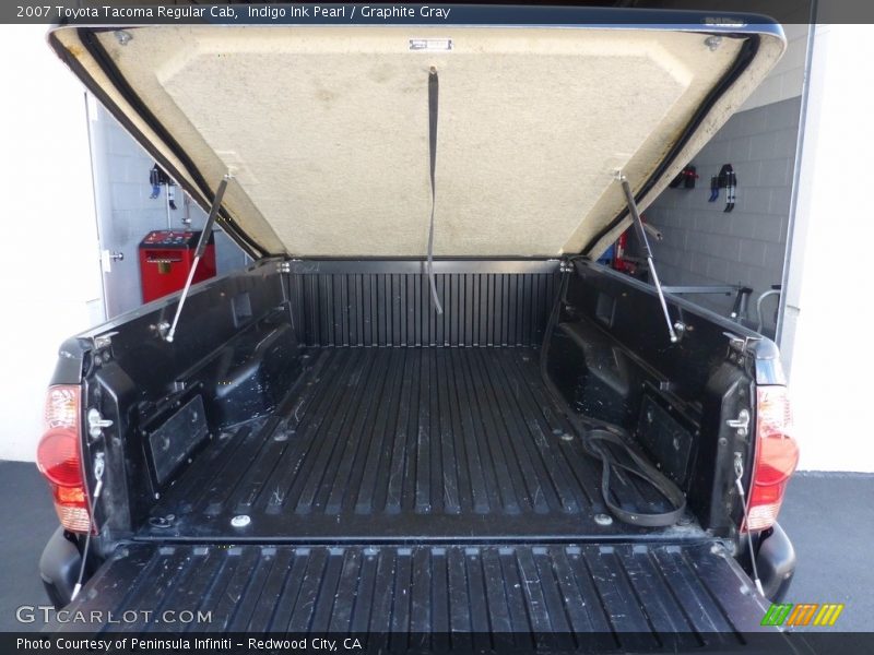 Indigo Ink Pearl / Graphite Gray 2007 Toyota Tacoma Regular Cab