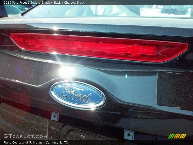 Shadow Black / Charcoal Black 2016 Ford Focus S Sedan
