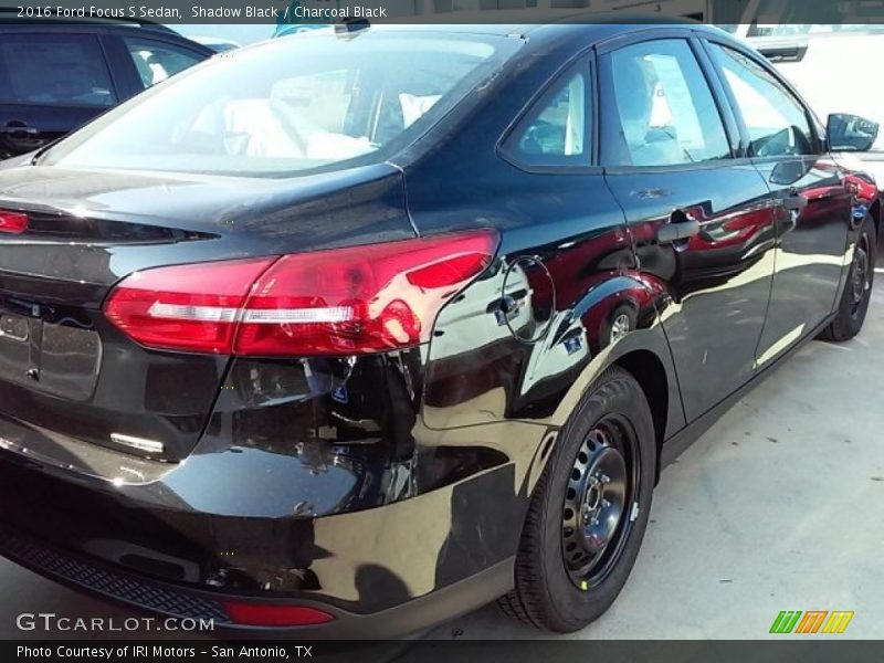 Shadow Black / Charcoal Black 2016 Ford Focus S Sedan