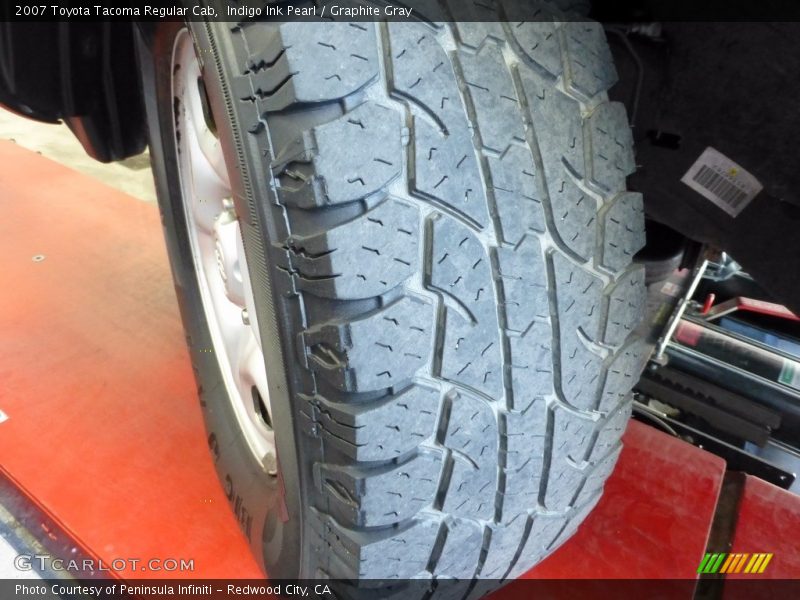 Indigo Ink Pearl / Graphite Gray 2007 Toyota Tacoma Regular Cab
