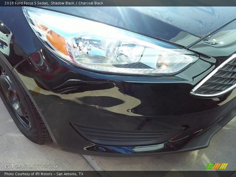 Shadow Black / Charcoal Black 2016 Ford Focus S Sedan