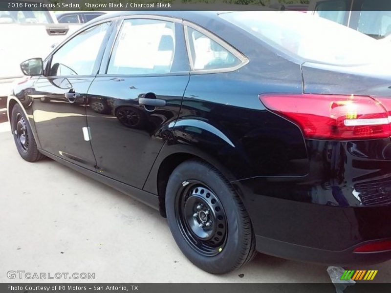 Shadow Black / Charcoal Black 2016 Ford Focus S Sedan