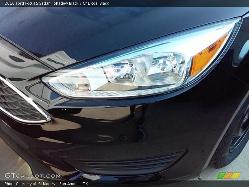 Shadow Black / Charcoal Black 2016 Ford Focus S Sedan