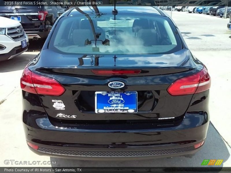 Shadow Black / Charcoal Black 2016 Ford Focus S Sedan